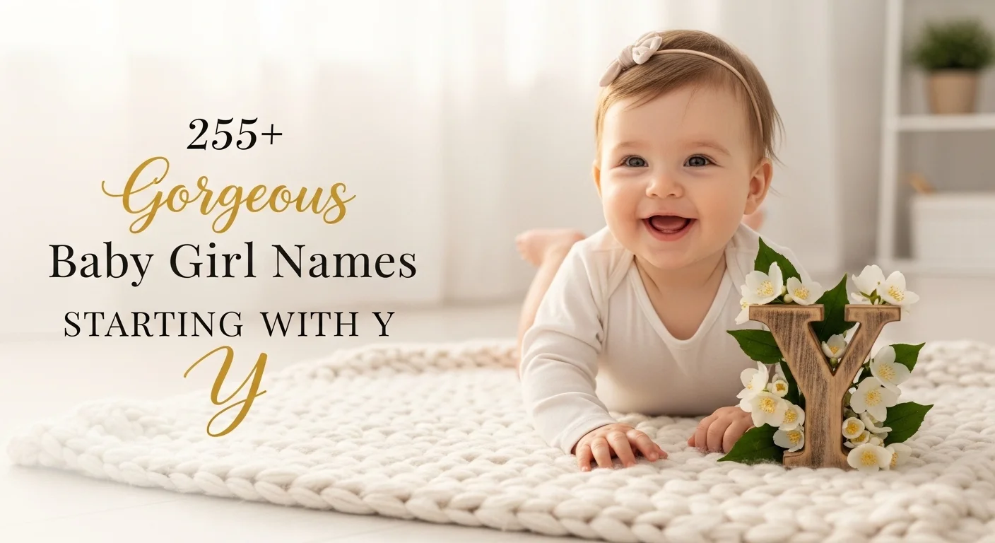 255+ Gorgeous Baby Girl Names Starting With Y (Unique, Modern & Divine Picks)