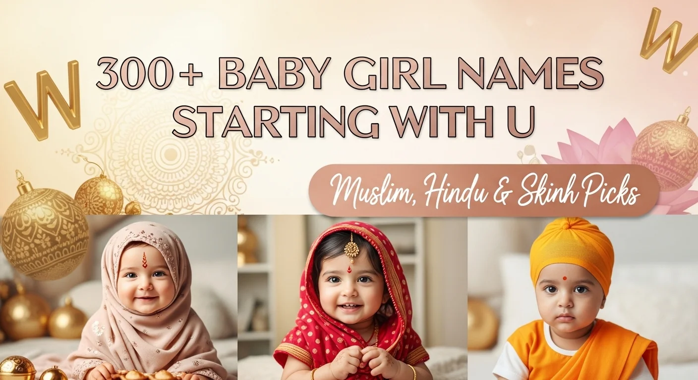 unique u letter girl names